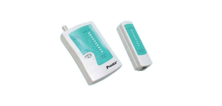 Multi-Modular Cable Tester (RJ-45,RJ-11 & BNC)